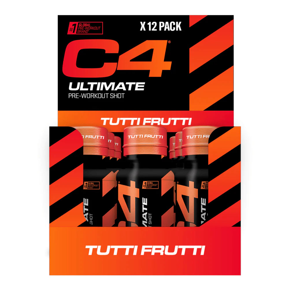 Cellucor C4 Ultimate Pre Workout Shots (box of 12 x 60ml)