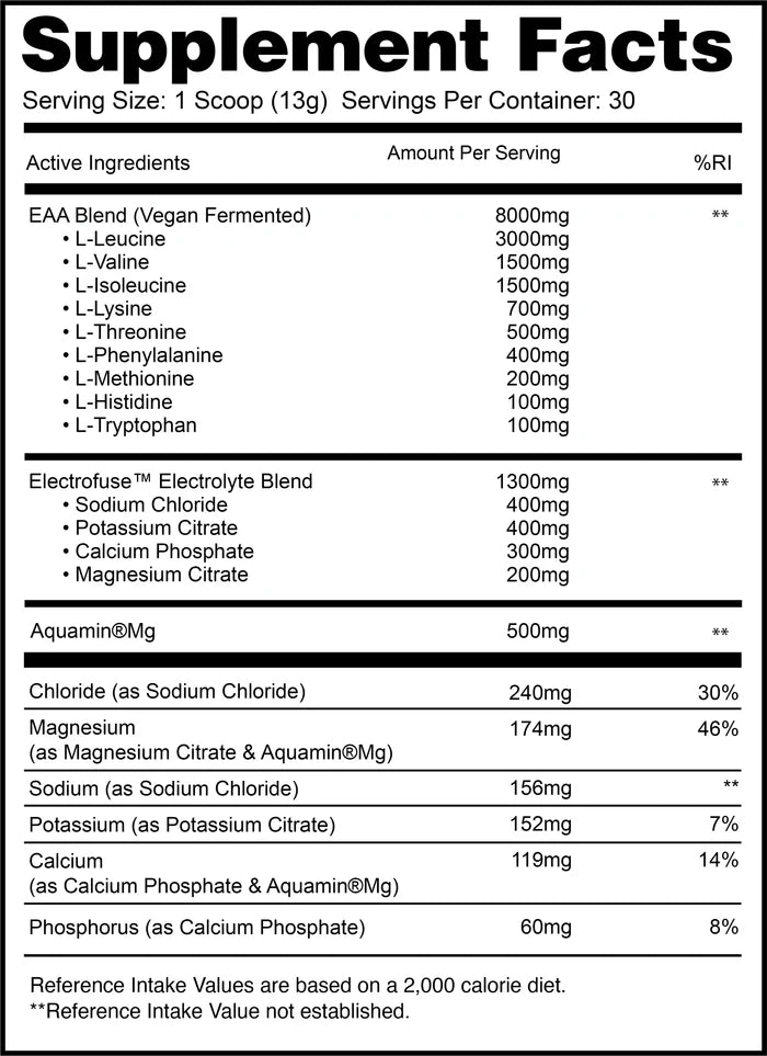 Gaspari Nutrition Aminolast EAA & Electrolytes (30 Servings / 390g)