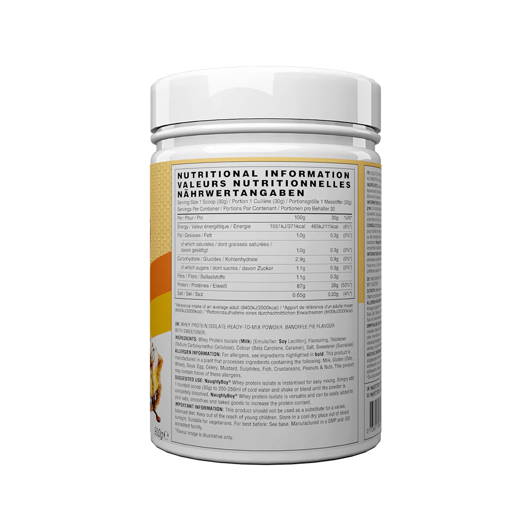 Naughty Boy ISO-9 Whey Protein Isolate Powder