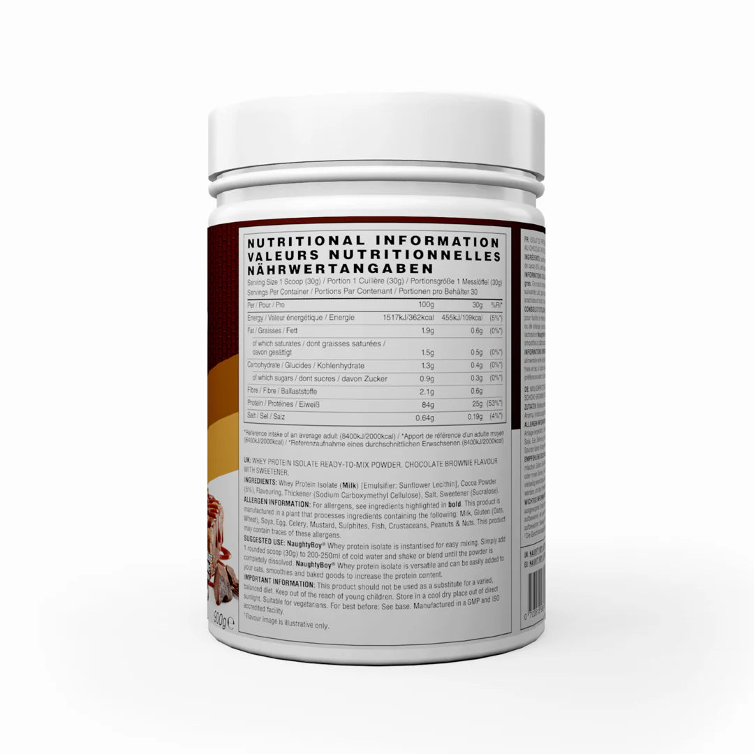 Naughty Boy ISO-9 Whey Protein Isolate Powder