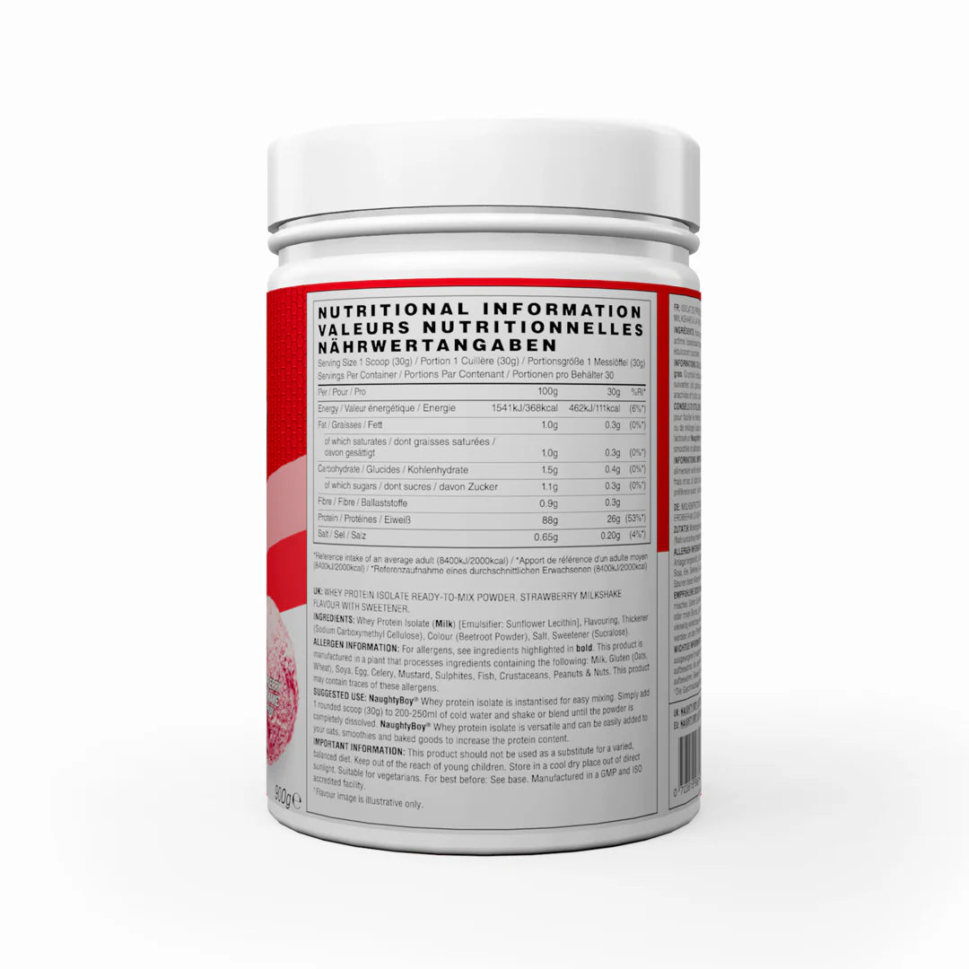 Naughty Boy ISO-9 Whey Protein Isolate Powder