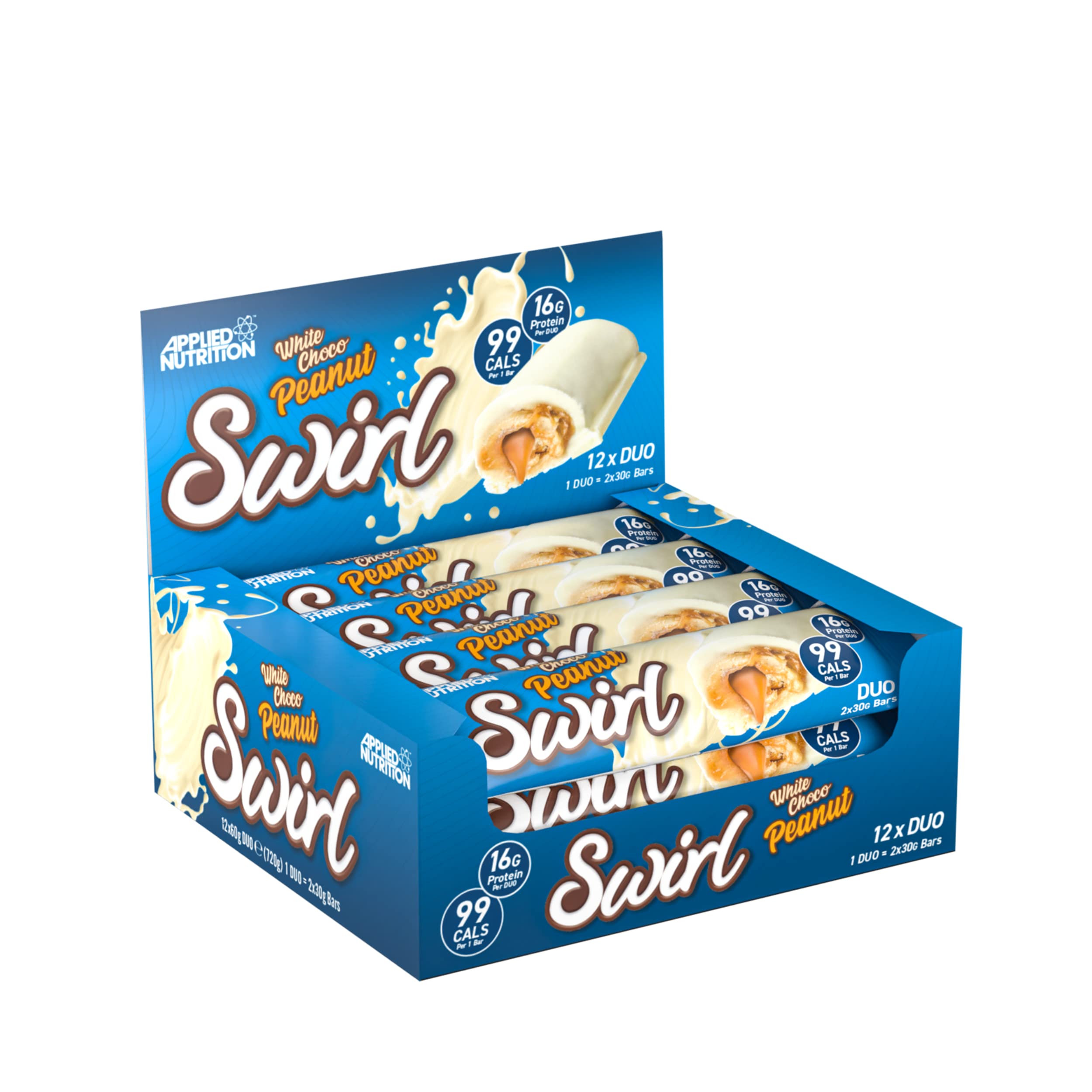 Applied Nutrition Protein Swirl Bars (12 x 60g)